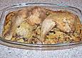 Brath&auml;hnchen auf Reis