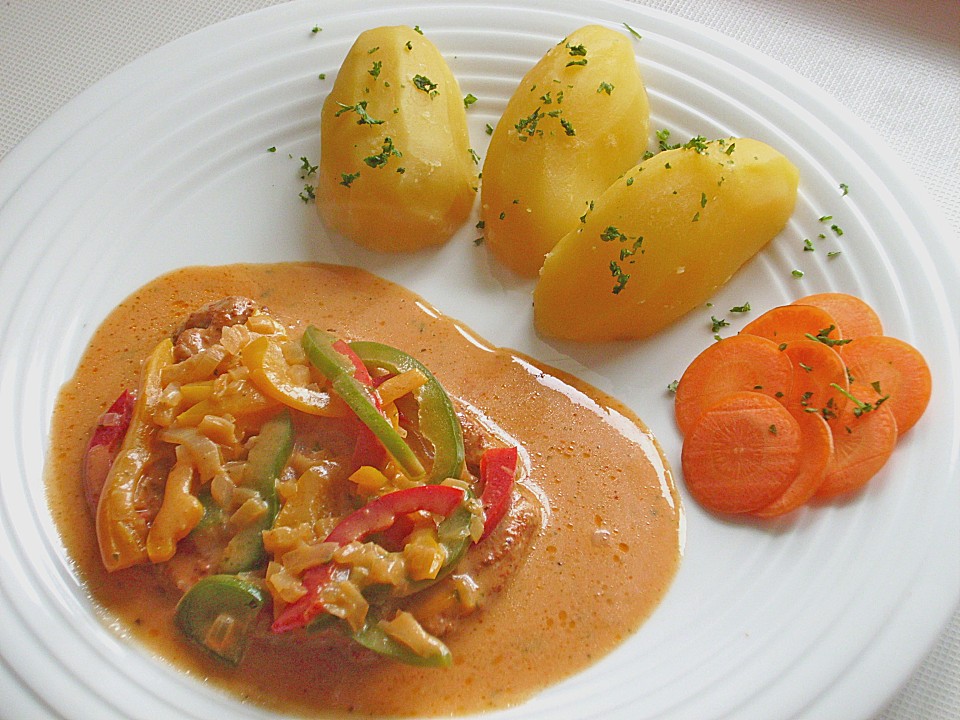 Paprika - Rahm - Schnitzel (Rezept mit Bild) von chrk | Chefkoch.de