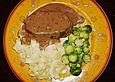 Rinderbraten in Rahmsauce