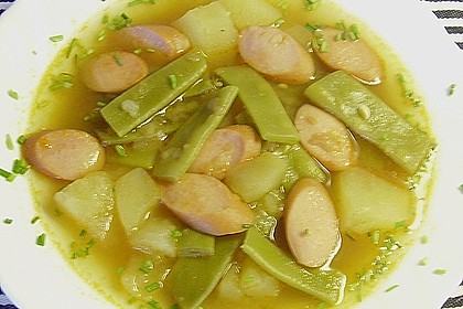 Bohnen - Wurst - Eintopf