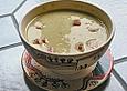 Wirsingsuppe mit Currysahne