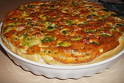 Rosenkohl - Quiche 5