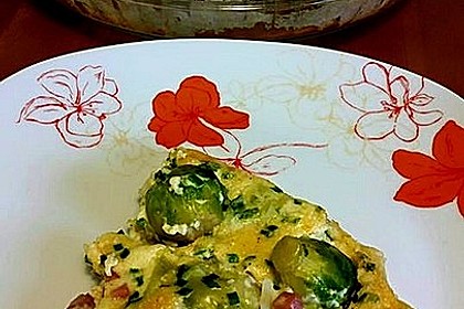 Rosenkohl - Quiche
