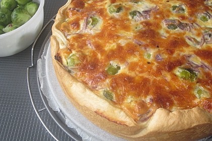 Rosenkohl - Quiche 1