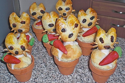Osterhäschen im Tontopf 53