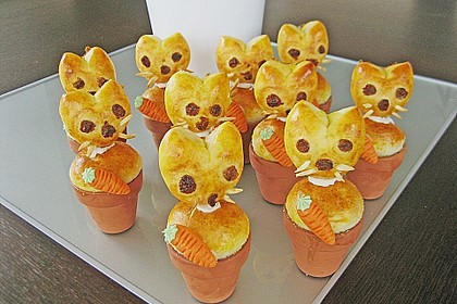 Osterhäschen im Tontopf 33