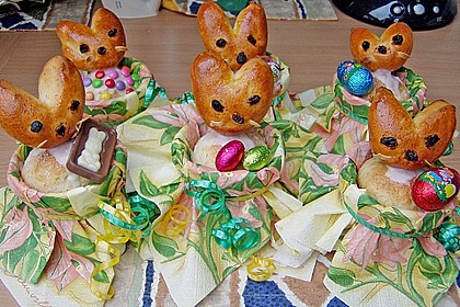 Osterhäschen im Tontopf 54