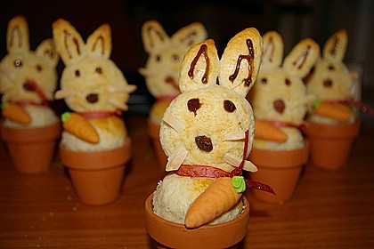 Osterhäschen im Tontopf 17
