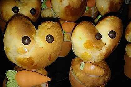Osterhäschen im Tontopf 72