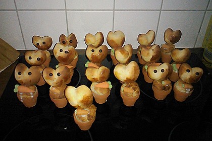 Osterhäschen im Tontopf 83