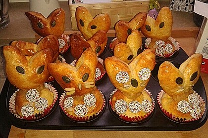 Osterhäschen im Tontopf 71