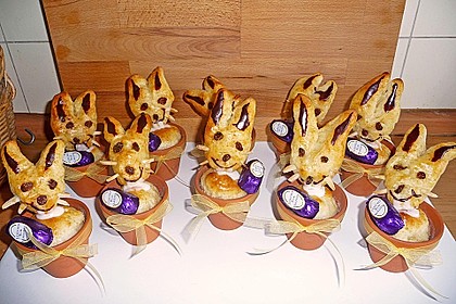 Osterhäschen im Tontopf 26