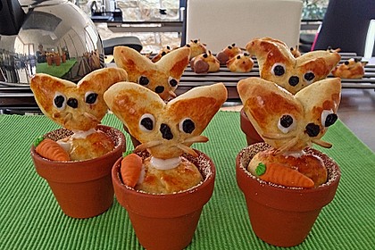 Osterhäschen im Tontopf 63