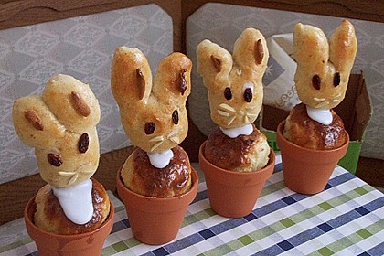 Osterhäschen im Tontopf 27