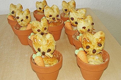 Osterhäschen im Tontopf 28