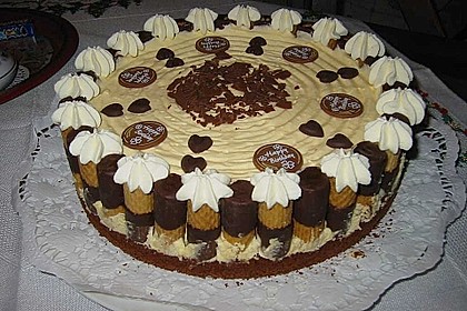 Traumhafte Eierlik&ouml;r - Sahne Torte