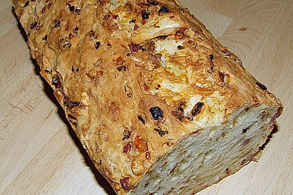 Zwiebel - K&auml;se - Schinken Brot 1