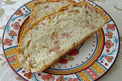 Zwiebel - K&auml;se - Schinken Brot 17