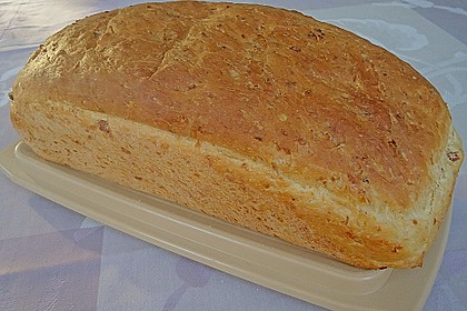 Zwiebel - K&auml;se - Schinken Brot 19