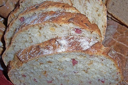 Zwiebel - K&auml;se - Schinken Brot 22