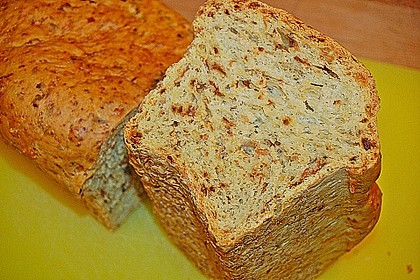 Zwiebel - K&auml;se - Schinken Brot 26