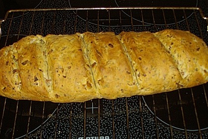 Zwiebel - K&auml;se - Schinken Brot 28