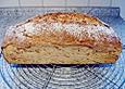 Zwiebel - K&auml;se - Schinken Brot