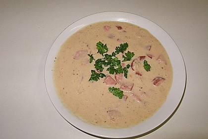 Kartoffel - Radieschensuppe 1