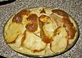 Laugenbr&ouml;tchen - Gratin mit Fleischk&auml;se