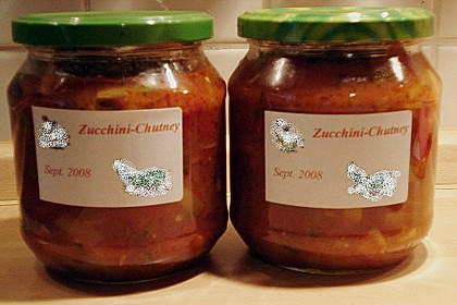 Zucchini - Chutney 18