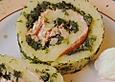 Roulade mit R&auml;ucherlachs und Spinat