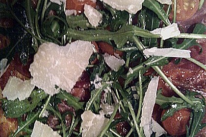 Rucola - Pizza mit Parmaschinken 19