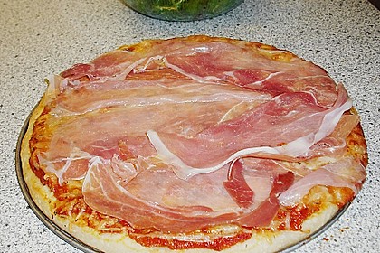 Rucola - Pizza mit Parmaschinken 29