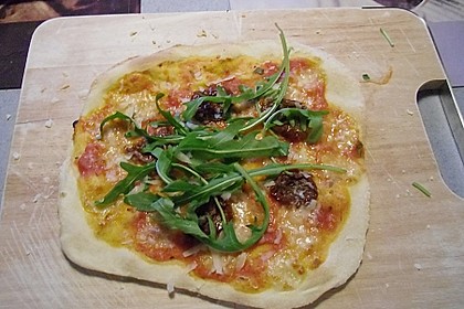 Rucola - Pizza mit Parmaschinken 36
