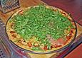 Rucola - Pizza mit Parmaschinken