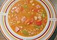 Serbische Bohnensuppe