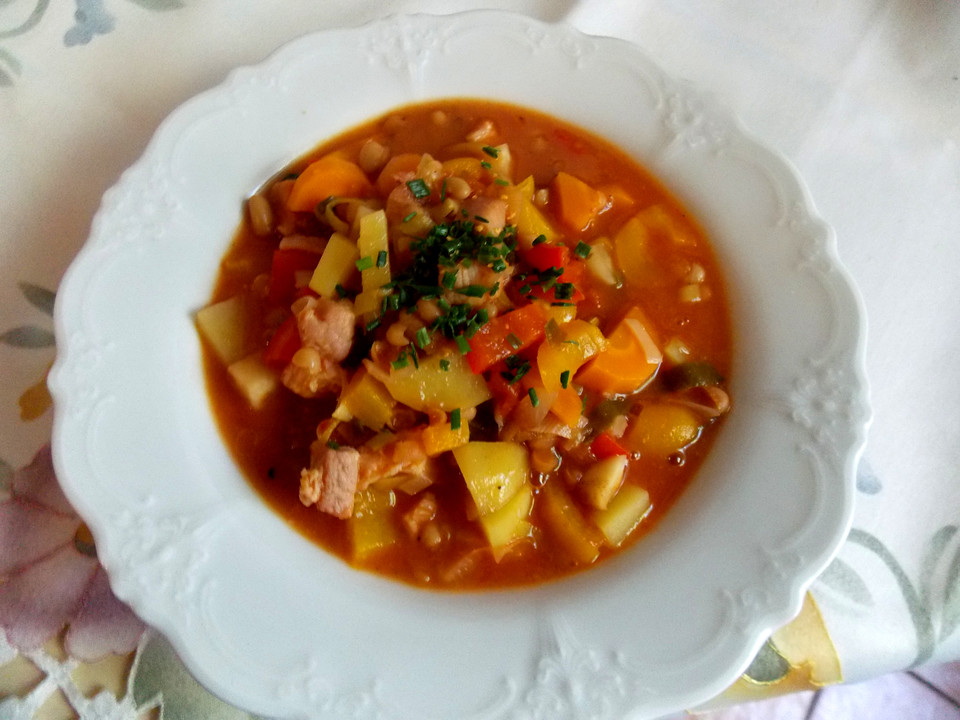 Serbische Bohnensuppe (Rezept mit Bild) von cira | Chefkoch.de