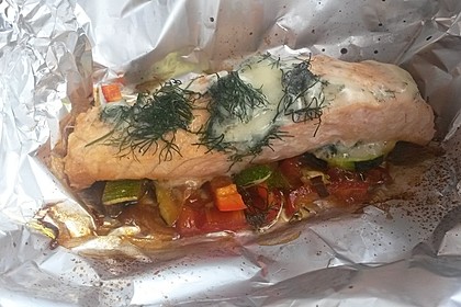 Lachs vom Grill 7