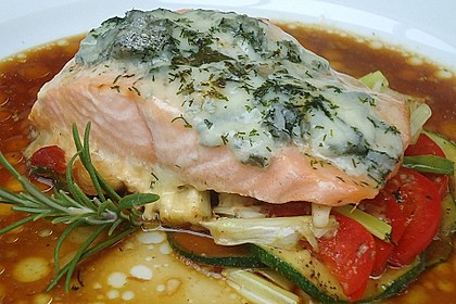 Lachs vom Grill