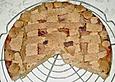 Apfelmus - Gitterkuchen