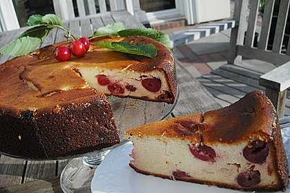Quark - Kirschkuchen 2