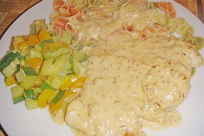 H&auml;hnchenbrust in Honig - Senf So&szlig;e 9
