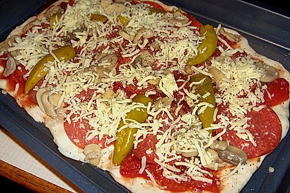 Pizzaboden - dünn und knusprig 90
