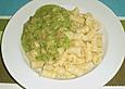 Tagliatelle mit Zucchini - Kr&auml;uterso&szlig;e
