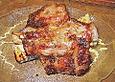 Kalbshaxe an Knoblauch - Zitronen - Marinade