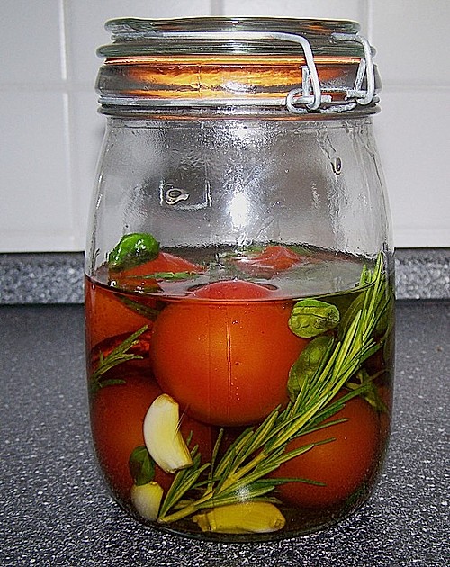 Eingelegte frische Tomaten (Rezept mit Bild) von schraegervogel ...