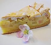 Rhabarber - Baiserkuchen (Bild)