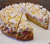 Rhabarber - Baiserkuchen (Bild)