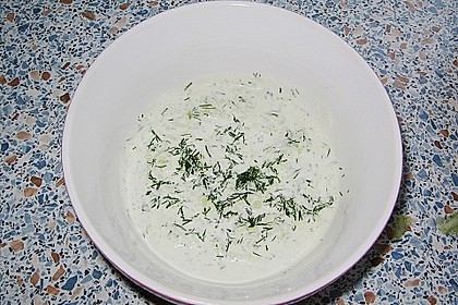 Kalte Gurkensuppe