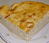 Quark - Tahin - Koriander Kuchen (Bild)